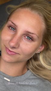 Eyebrow Tattoo result by Brows&Nails by AnnaV in Silsbee, TX