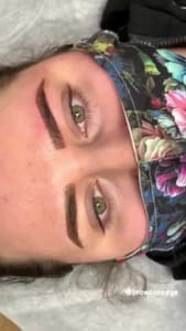 Eyebrow Tattoo result by Brows on Edge in Puyallup, WA