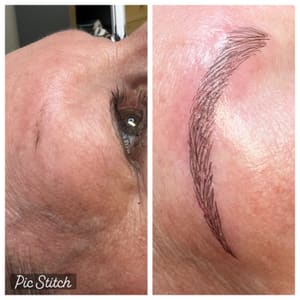 Eyebrow Tattoo result by Brows Perfected by Heather Hicken in Heber City, UT