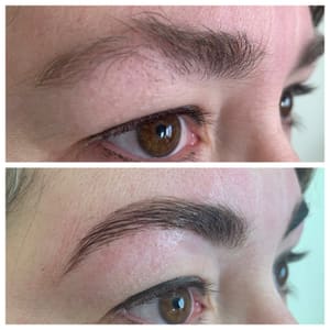 Eyebrow Tattoo result by Brows Perfected by Heather Hicken in Heber City, UT