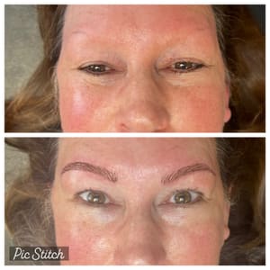 Eyebrow Tattoo result by Brows Perfected by Heather Hicken in Heber City, UT