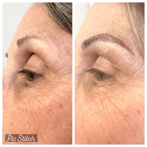 Eyebrow Tattoo result by Brows Perfected by Heather Hicken in Heber City, UT