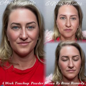 Eyebrow Tattoo result by Brows & Permanent Makeup in San Antonio, TX