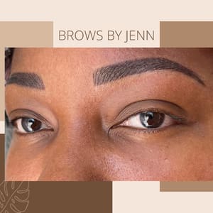 Eyebrow Tattoo result by Brows & Skin by Jenn in Kingsland, GA