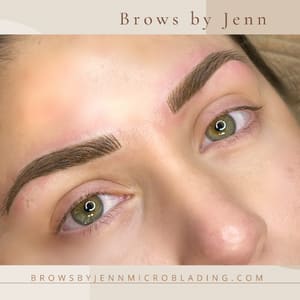 Eyebrow Tattoo result by Brows & Skin by Jenn in Kingsland, GA