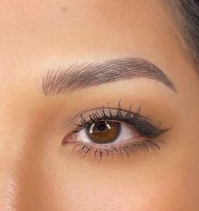Eyebrow Tattoo result by Brows Specialist and PMU Artists LLC in Dallas, TX