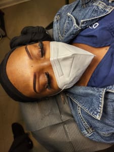 Eyebrow Tattoo result by Brows & Tresses in Lutherville, MD