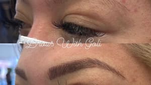 Eyebrow Tattoo result by brows with goli in Maywood, CA
