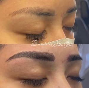 Eyebrow Tattoo result by brows with goli in Maywood, CA