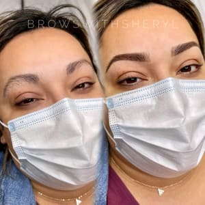 Eyebrow Tattoo result by Brows with Sheryl in Jersey Village, TX