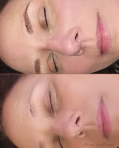 Eyebrow Tattoo result by Brows x Design in Utica, MI