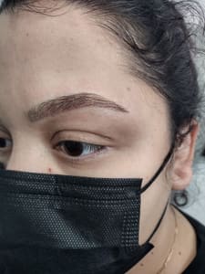 Eyebrow Tattoo result by Brows y Mas in Hialeah Gardens, FL