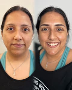 Eyebrow Tattoo result by BrowsByDitha in Burlington, NC