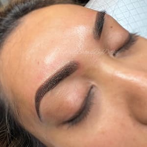 Eyebrow Tattoo result by BrowsByDitha in Burlington, NC