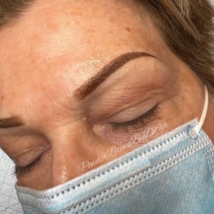 Eyebrow Tattoo result by BrowsByDitha in Burlington, NC