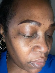 Eyebrow Tattoo result by BrowsbyMayaCamille LLC in Chicago, IL