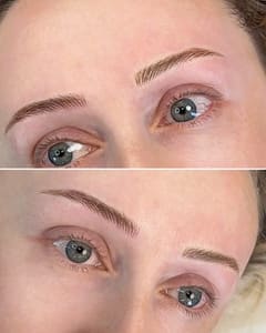 Eyebrow Tattoo result by Browsbysonya - Microblading Eyebrow, Lip, Eyeliner, Ombre Brows, Nano Hair Strokes Plano TX in Plano, TX