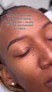 Eyebrow Tattoo result by Browsbysonya - Microblading Eyebrow, Lip, Eyeliner, Ombre Brows, Nano Hair Strokes Plano TX in Plano, TX