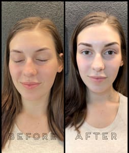 Eyebrow Tattoo result by Browsnbeautyxmarisa in Greenville, TX