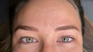 Eyebrow Tattoo result by Browssbyaly in Ellwood City, PA