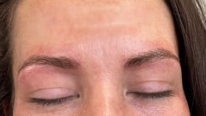 Eyebrow Tattoo result by Browssbyaly in Ellwood City, PA