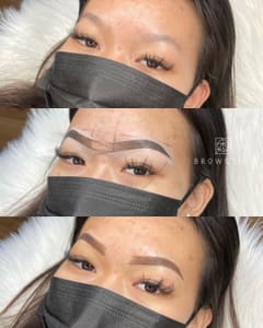 Eyebrow Tattoo result by Browstify in Poway, CA