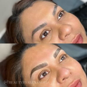 Eyebrow Tattoo result by Browsxalexandria in Riverside, CA