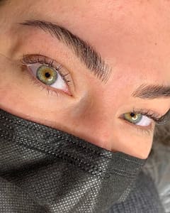 Eyebrow Tattoo result by BrowsXGris in Puyallup, WA