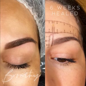 Eyebrow Tattoo result by Browthy Permanent Makeup in Largo, FL