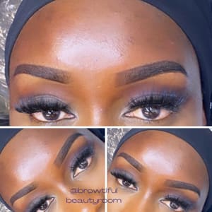 Eyebrow Tattoo result by Browtiful Beauty Room, LLC in Columbus, OH