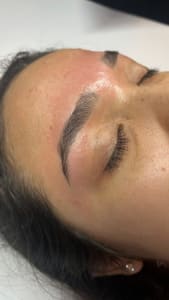 Eyebrow Tattoo result by Browtiful Beauty Studio in Hilton Head Island, SC