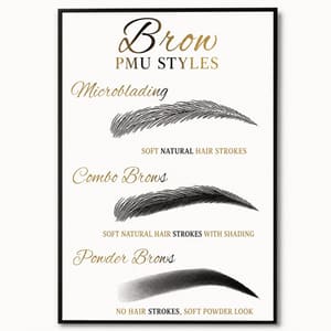 Eyebrow Tattoo result by BrowTini Salon in Yonkers, NY