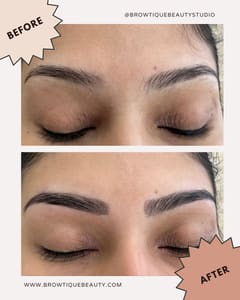 Eyebrow Tattoo result by Browtique Beauty Studio in Santa Clarita, CA