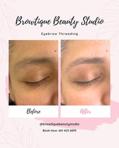 Eyebrow Tattoo result by Browtique Beauty Studio in Santa Clarita, CA