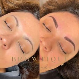 Eyebrow Tattoo result by Browtique By Kendra in Tomball, TX