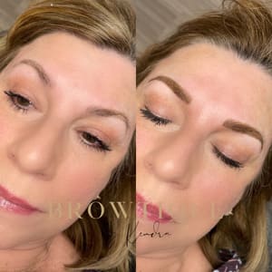Eyebrow Tattoo result by Browtique By Kendra in Tomball, TX