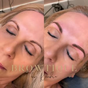 Eyebrow Tattoo result by Browtique By Kendra in Tomball, TX