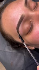 Eyebrow Tattoo result by Browz & Beauty Lounge in Modesto, CA