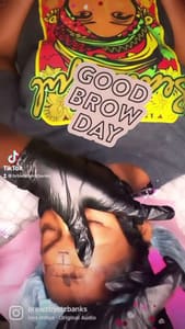 Eyebrow Tattoo result by Browz By Mz Banks, LLC in Mckinney, TX