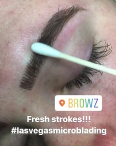 Eyebrow Tattoo result by Browz in Las Vegas, NV