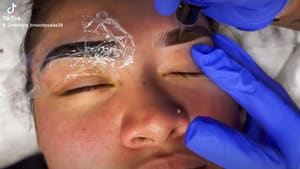 Eyebrow Tattoo result by Browz & Lashes Beauty By Megan Michelle LLC in Columbus, IN