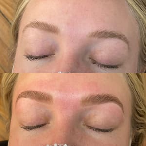 Eyebrow Tattoo result by Browza Studio in Sacramento, CA