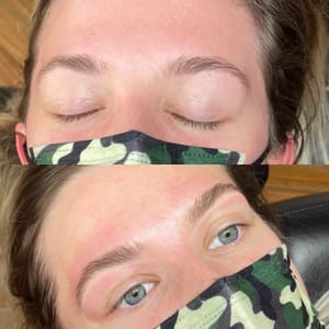 Eyebrow Tattoo result by Browza Studio in Sacramento, CA
