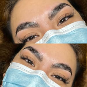 Eyebrow Tattoo result by Browza Studio in Sacramento, CA