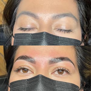Eyebrow Tattoo result by Browza Studio in Sacramento, CA