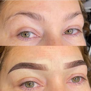 Eyebrow Tattoo result by BrowzByOwlz in Goodyear, AZ
