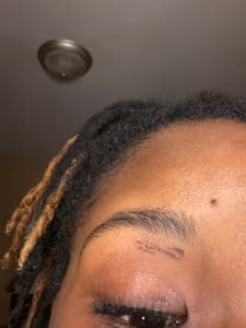 Eyebrow Tattoo result by Btrocadero Salon & Spa in Irondale, AL