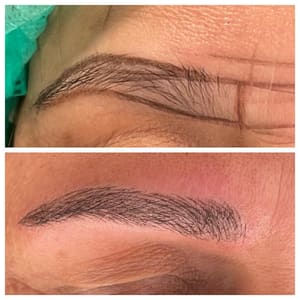 Eyebrow Tattoo result by Burbank Microblading in Burbank, CA