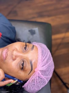Eyebrow Tattoo result by Burst Into Beauty in Union City, GA