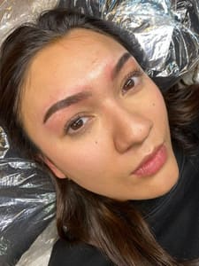 Eyebrow Tattoo result by Busa Aesthetics in Burlington, NC